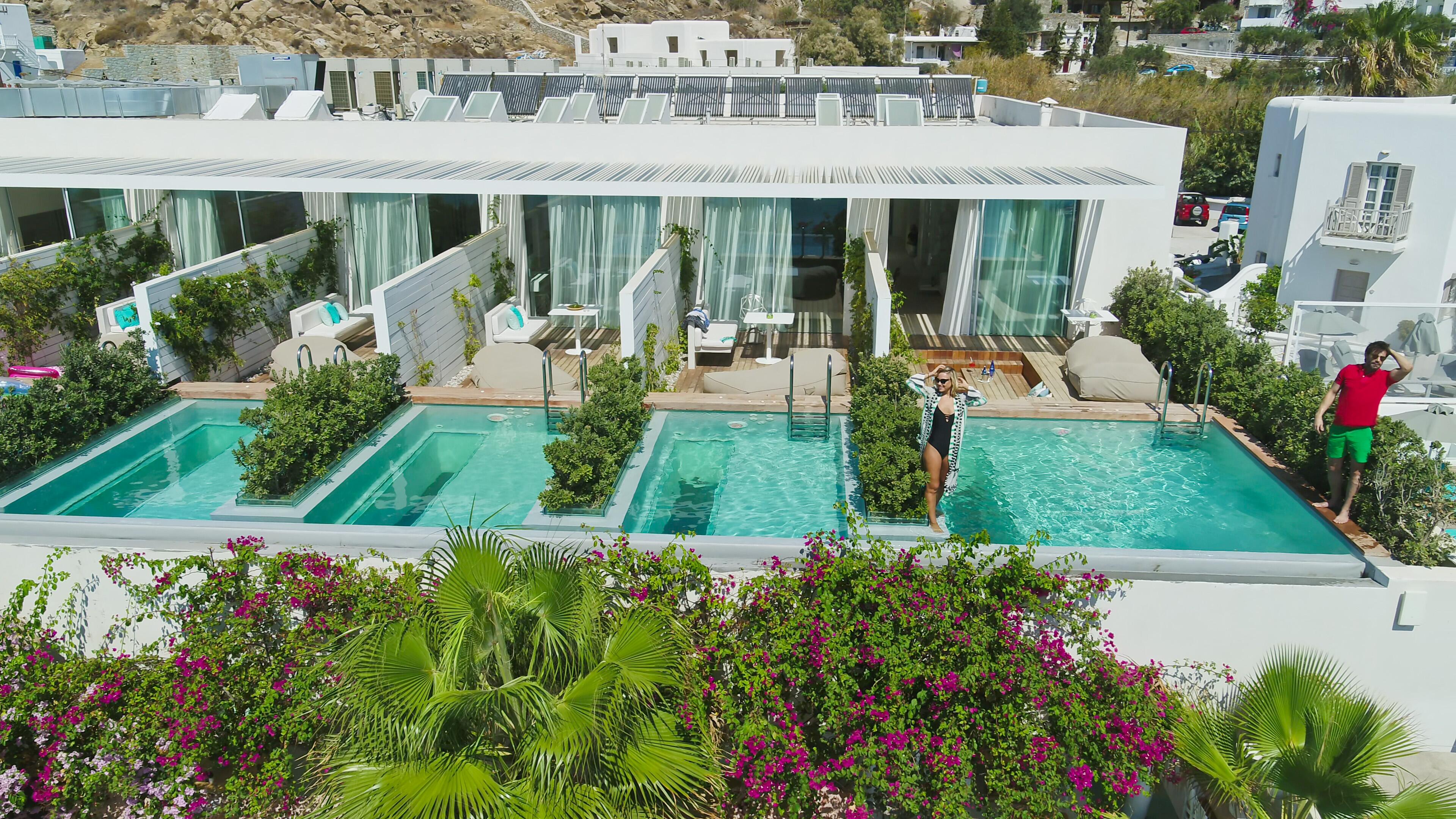 Mykonos Dove Beachfront Hotel Platis Yialos Extérieur photo