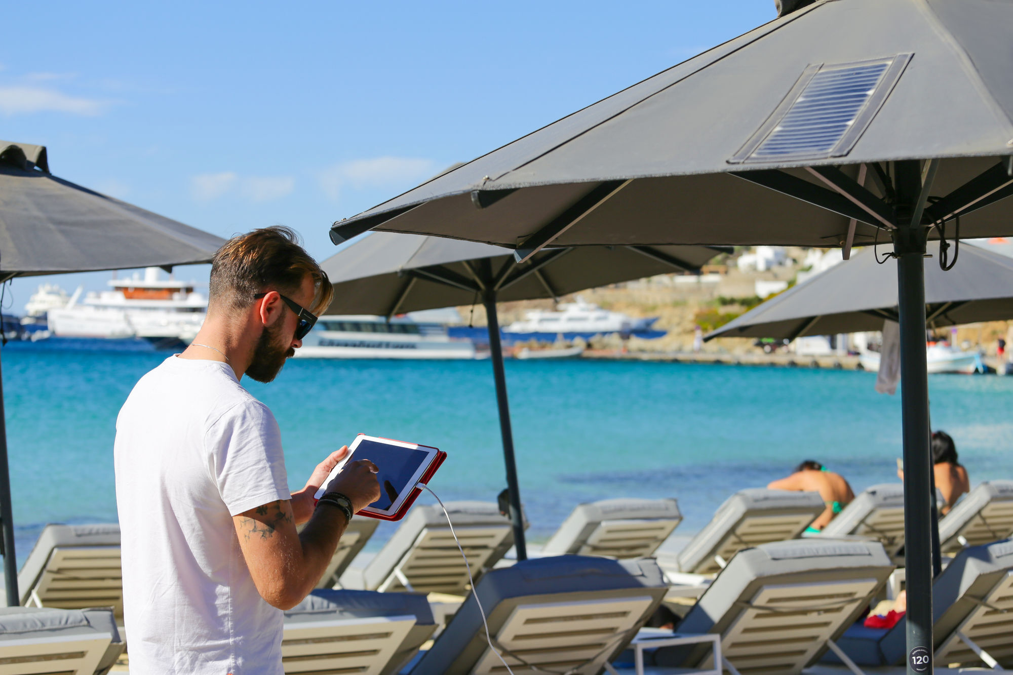 Mykonos Dove Beachfront Hotel Platis Yialos Extérieur photo