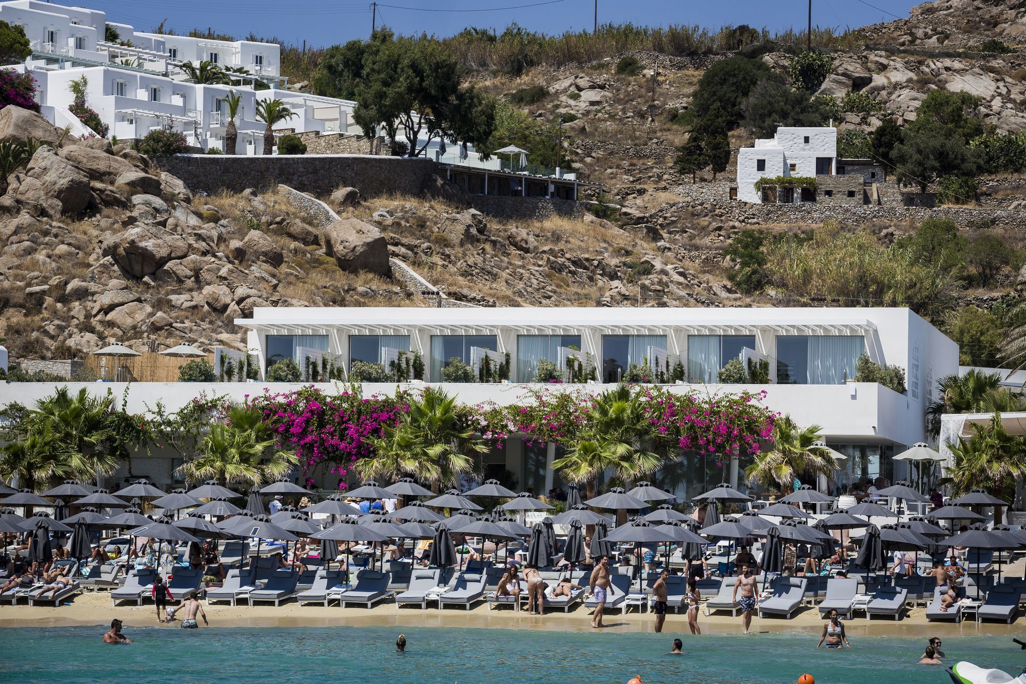 Mykonos Dove Beachfront Hotel Platis Yialos Extérieur photo